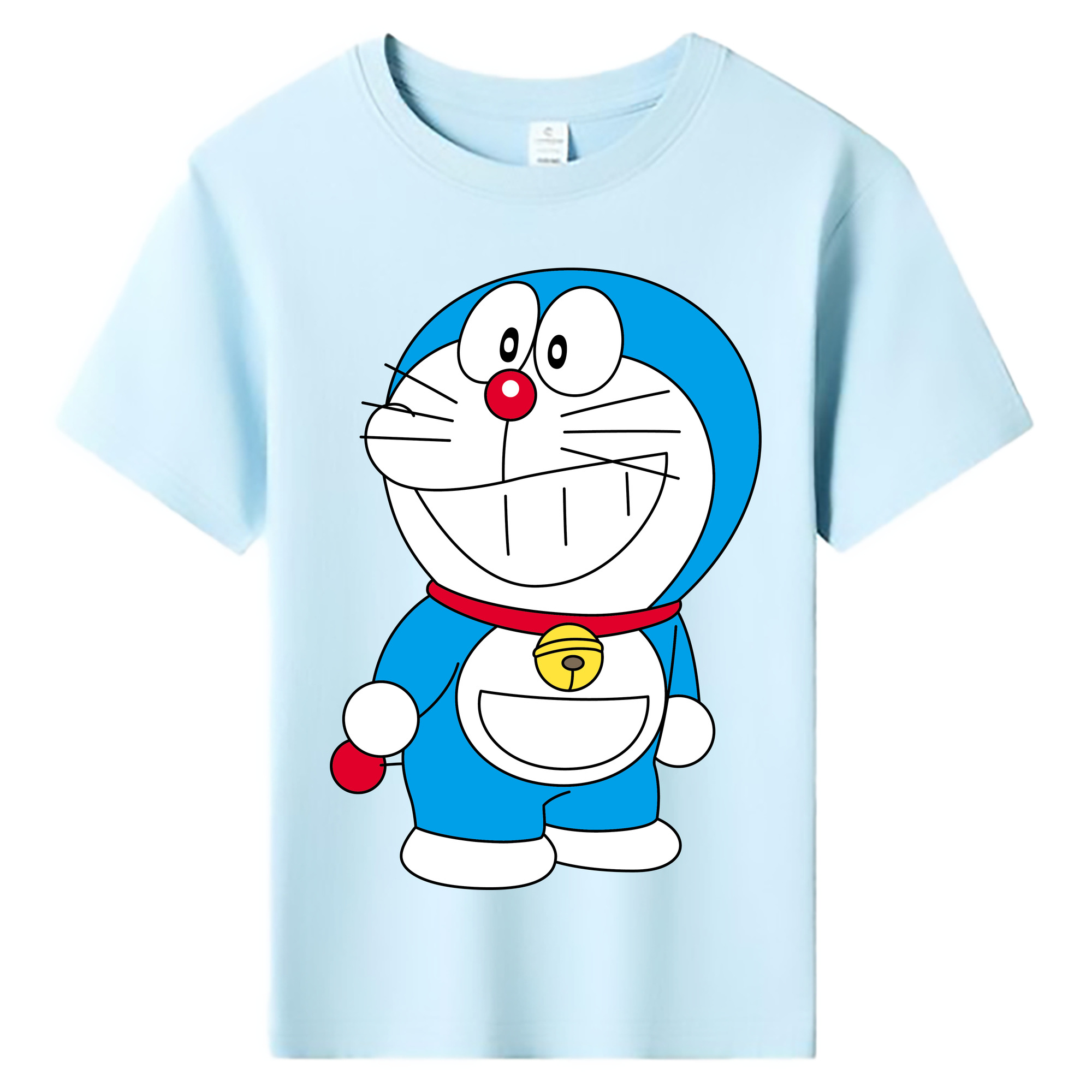 （画像用） ドラえもん Doraemon 綿100％キッズTシャツ（フロントプリント）